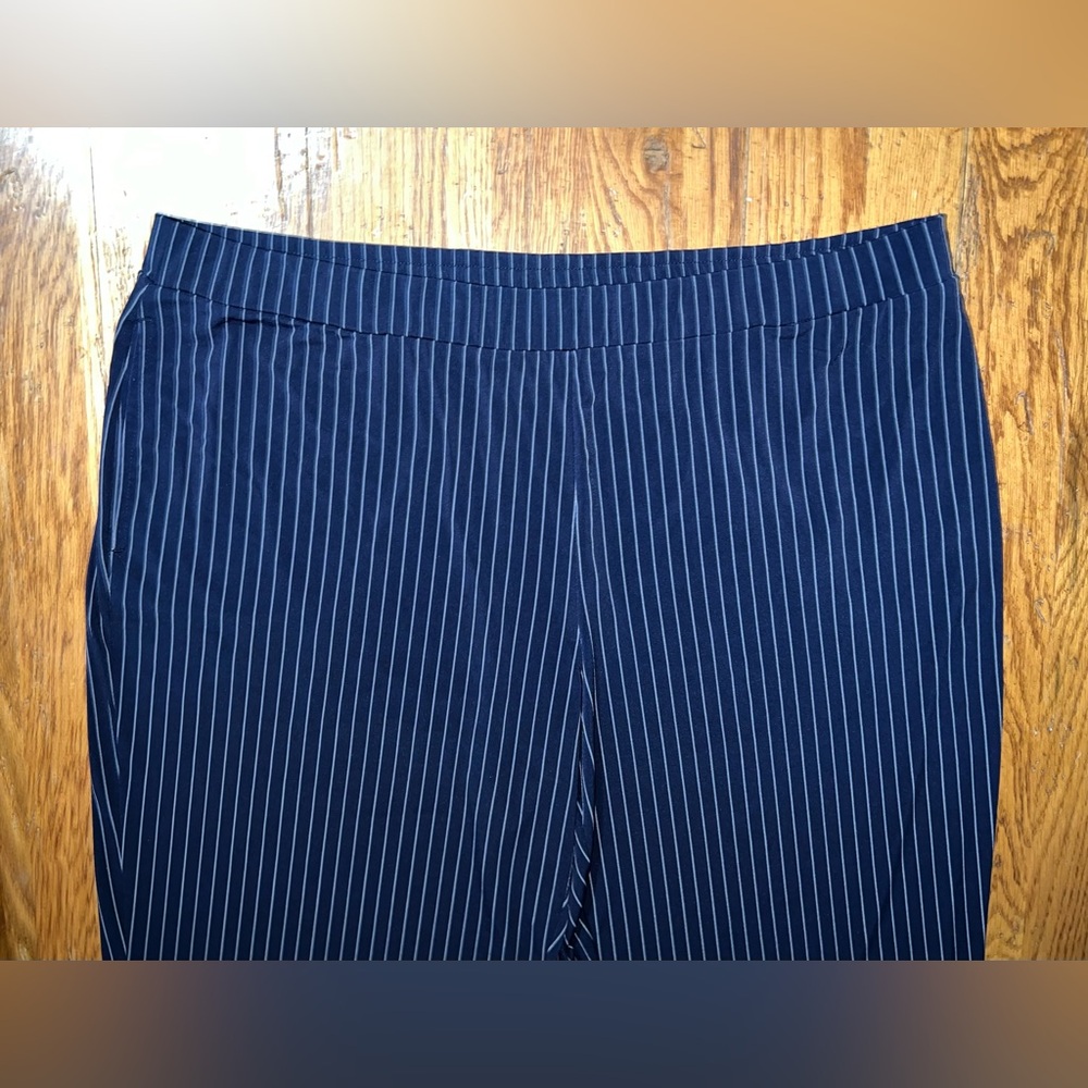 Susan Graver Regular Printed Liquid Knit Pull-On Wide-Leg Pants- Size 1XP - Picture 4 of 12